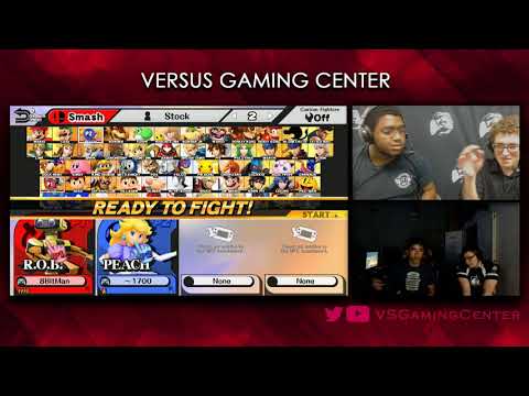 VS weekly 03/29/18 -  Winners FINALS - Muteace ( Peach ) vs. 8Bitman ( Diddy & R.O.B. ) - Smash 4