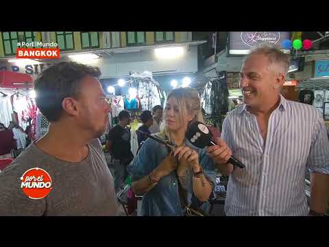 Marley y Wanda recorren la picante noche tailandesa - Por el mundo 2019
