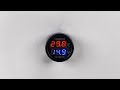 Digitálny voltmeter 12/24V - s teplomerom do CL zásuvky - Video Youtube