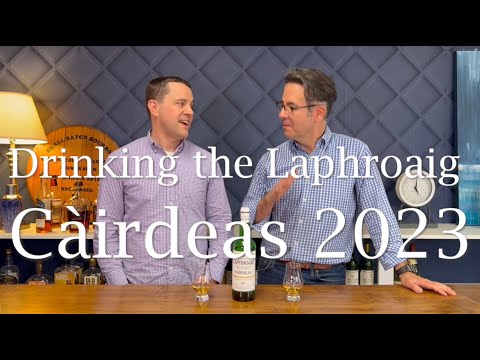 Drinking the Laphroaig Cairdeas 2023!