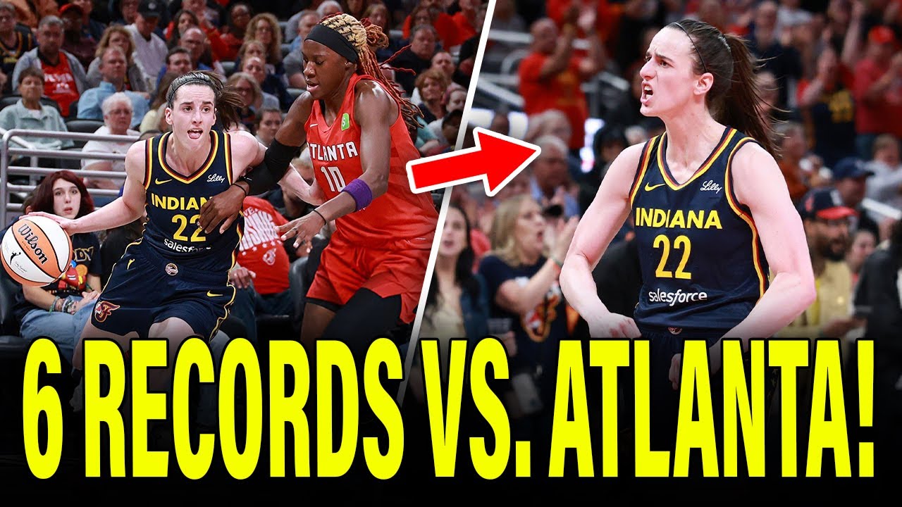 INCREDIBLE! Caitlin Clark BREAKS 6 RECORDS In HEARTBREAKING Atlanta Dream Loss