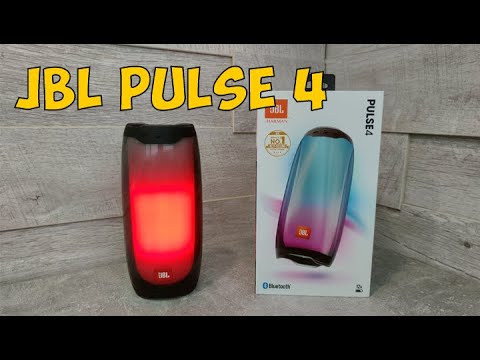 JBL Pulse 4 - портативная колонка с подсветкой. Быстрый обзор.