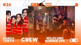 🔥🔥🔥🔥🔥（00:12:01 - 00:18:59） - GBB24: World League CREW Category | Wildcard Runner-Ups Announcement