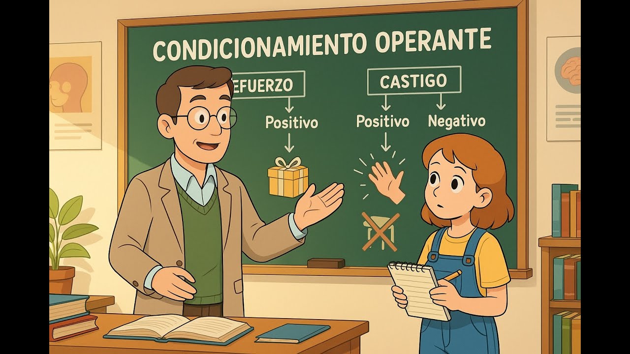 Condicionamiento Operante de Skinner -  Refuerzo y Castigo Fácil de Entender