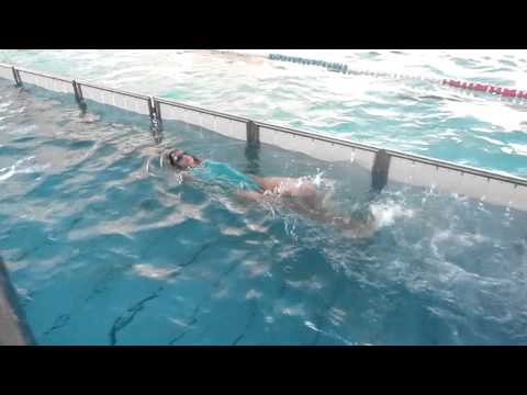 backstroke kick level3 - Kornelia Woźniak