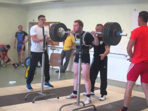 Saarland Landesmeisterschaft KDK Christian Bongers Kniebeugen 152.5kg (20.09.2014)