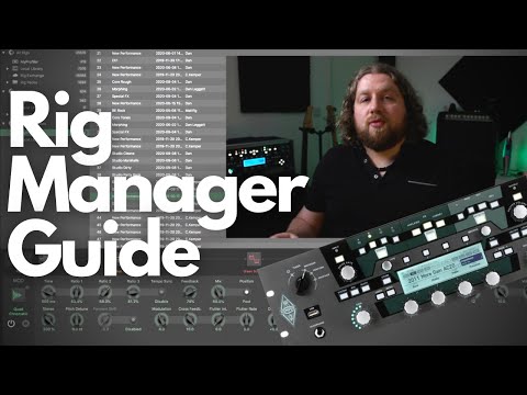 Kemper Rig Manager Tutorial, Shortcuts & Tips