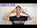 Eustachian Tube Dysfunction Unclog Your Ear Instantly