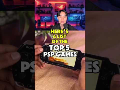 TOP 5 PSP GAMES YOU NEED TO PLAY #psp #videogames