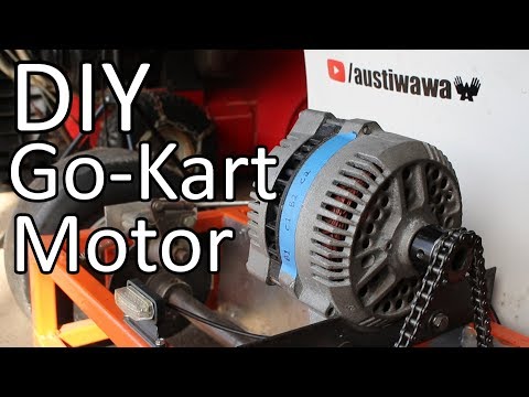 Converting a Car Alternator into a Go Kart Motor
