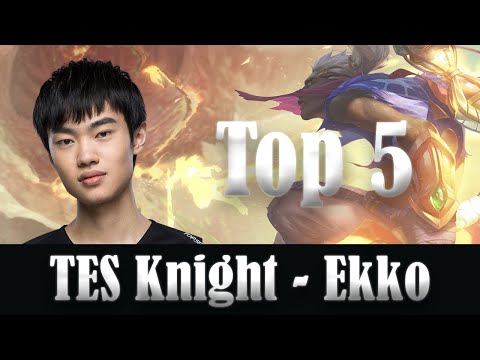 TES Knight (Ekko Mid) Top Plays - Top Esports vs eStar, LPL 2020 Summer Week 10 Highlights