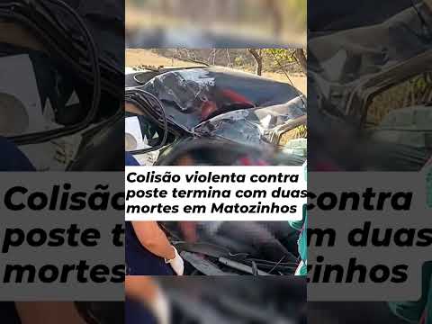 Acidente fatal mobiliza equipes de resgate na Avenida Minas Gerais em Matozinhos