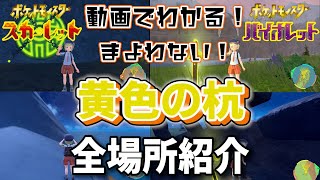 【ポケモンSV】ディンルー解放の為の「黄色い杭」の全場所紹介