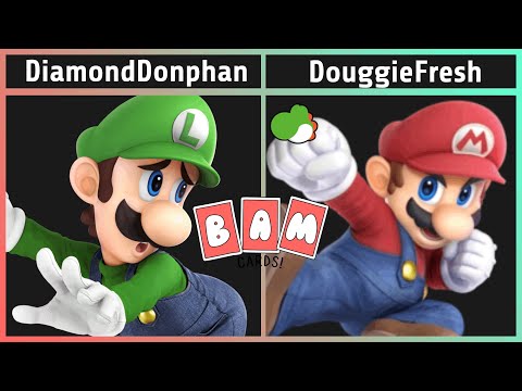 Smash @ BAM Cards 15 - DiamondDonphan (Luigi) vs. DouggieFresh (Mario, Yoshi) - SSBU Tournament