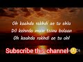 Nede Nede Alisha Chinoy Lyrics Dil Kehnda Main Tenu Bola Yaraan Da Katchup Music