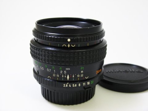 MINOLTA  MD VFC  ROKKOR 24mmF2.8