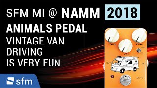 Video thumbnail for SFM MI @ NAMM 2019 - Animals Pedal Vintage Van Driving Is Very Fun Overview by SFM Inc.