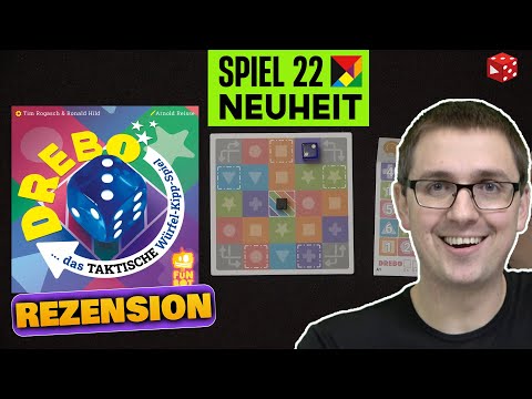 Drebo - SPIEL 22 Neuheit von Funbot | Rezension
