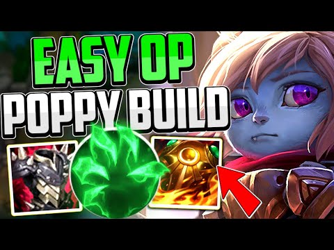 How to Play Poppy TOP LANE & CARRY + Best Build/Runes | Poppy Guide Season 12 League of Legends