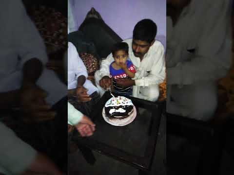 cake party with Abdul rahman