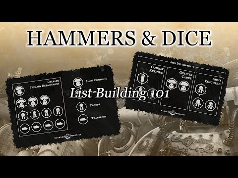 Horus Heresy 3.0 List Building 101