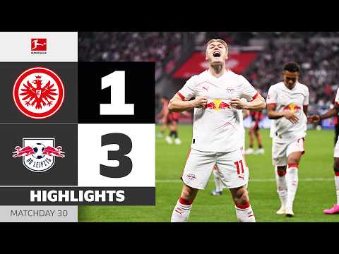 프랑크푸르트 VS 라이프치히 1:3 분데스리가 스포츠하이라이트