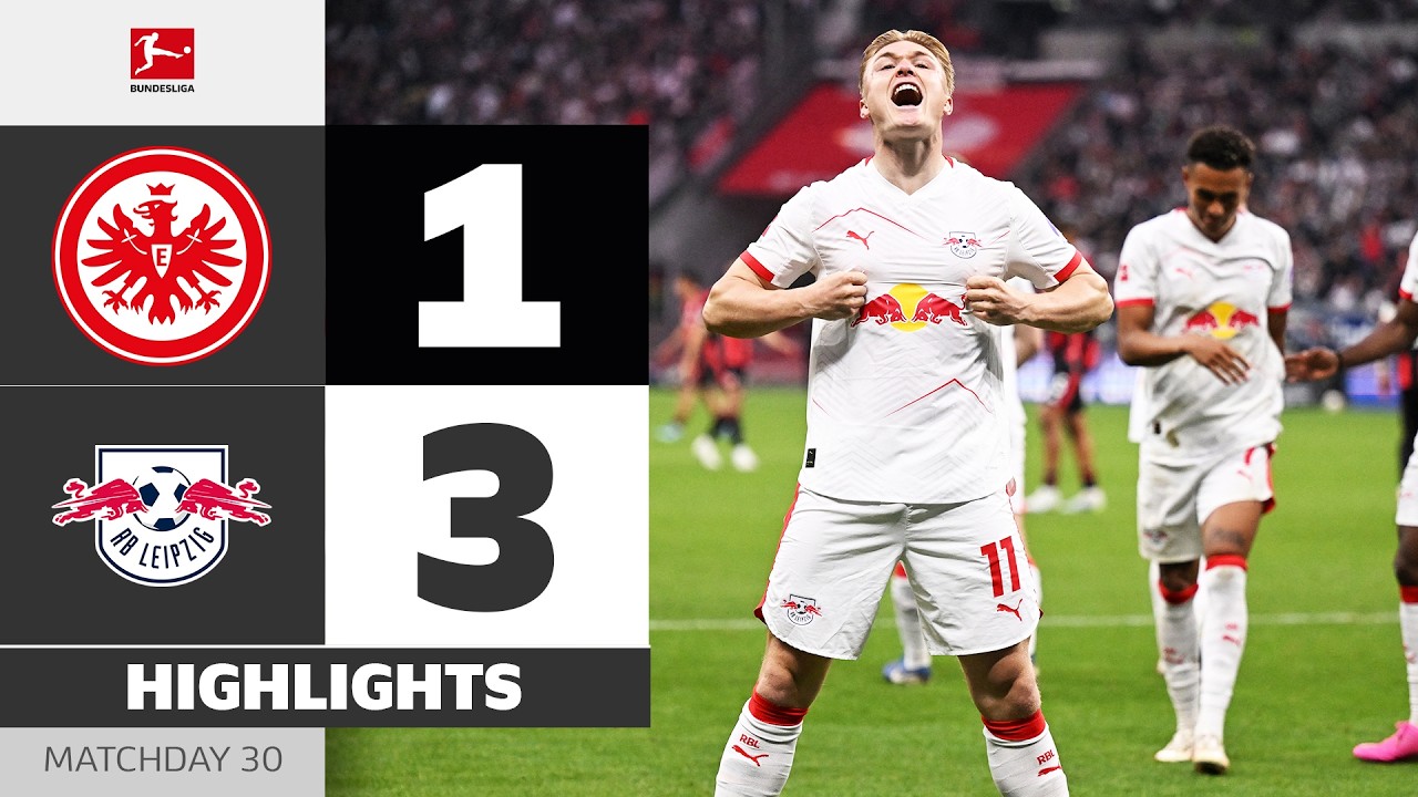 Eintracht Frankfurt vs RB Leipzig Highlights