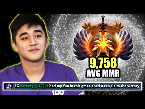 Abed Destroying NA pubs w/ 9,758 Avg MMR DOTA 2