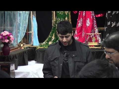 Hasan Sheikh Reciting Noha at Astaana-e-Zehra 12/28/12