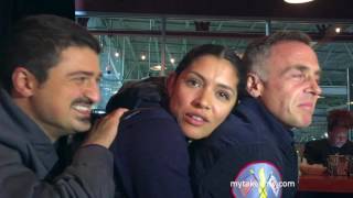 ONE CHICAGO DAY 2016: Yuri Sardarov, Miranda Rae Mayo, and David Eigenberg talk CHICAGO FIRE video