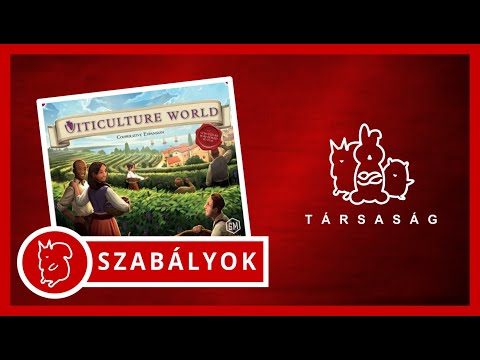 Viticulture Világ | Játékszabály - Társaság - Társasjáték Vlog
