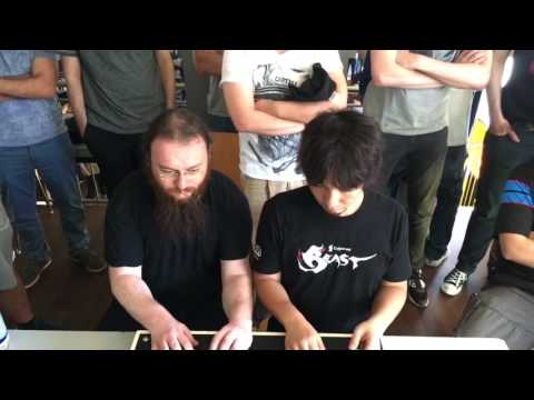 Daigo Umehara playing Super Turbo at CPT Fight Club NRW in Cologne / Germany