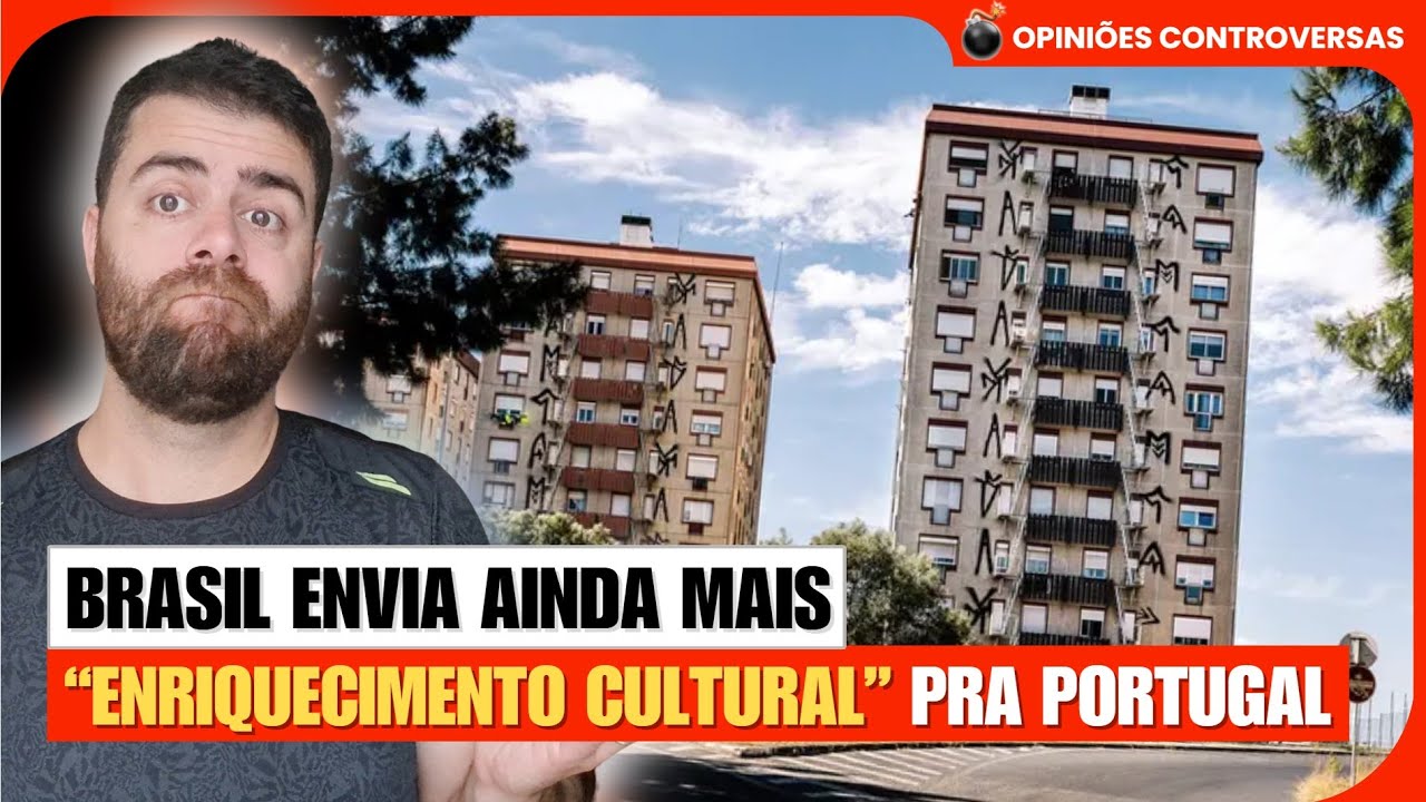 Vândalos Brasileiros Atacam PORTUGAL