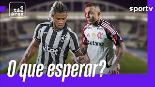 BOTAFOGO E FLAMENGO SE ENFRENTAM NAS QUARTAS DE FINAL DO CARIOCÃO | TÁ NA ÁREA | sportv