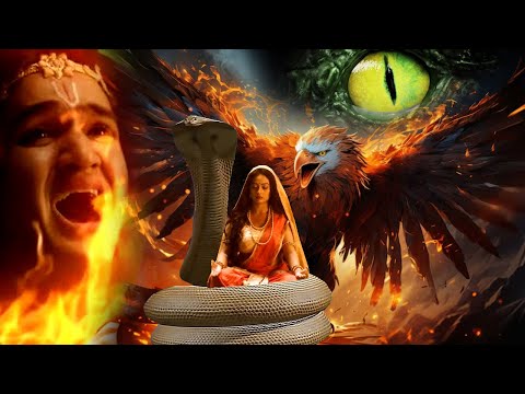 विष्णु अवतार को जब असुरों ने की जलाने की कोशिश | Garud's Divine Power - Dharm Yoddha Garud