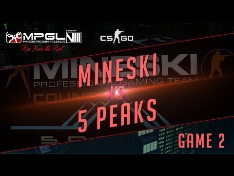 Mineski vs 5 Peaks - Mineski Pro Gaming League Season 8 - CS:GO - Game 2 - Finals