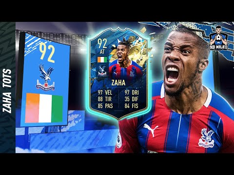 WILFRIED ZAHA - TOTS (92) | #FIFA20 | Player Review (ITA)