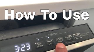 Whirlpool Dishwasher – How to Use