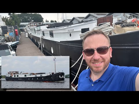 My Favourite Features On This HUGE STEEL LIVEABOARD Converted Barge!