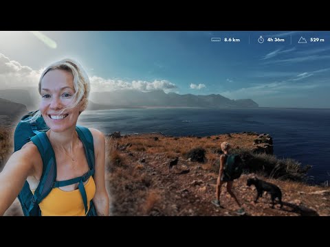 Hiking Monte Cofano with dogs | Sicily trail vlog
