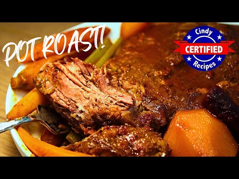 MELT-IN-YOUR-MOUTH POT ROAST!!     ( Slow Cooked Delicious Perfection!! )