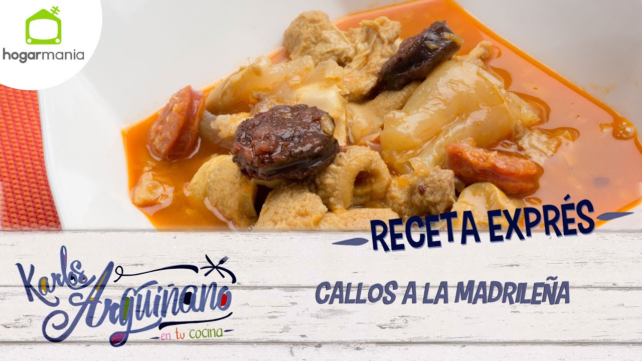Receta Exprés: Callos a la madrileña