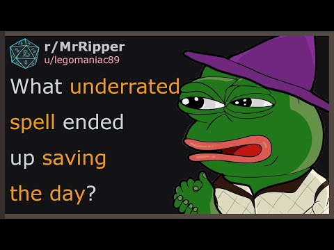 DND Players, What underrated spell ended up saving the day? #dnd