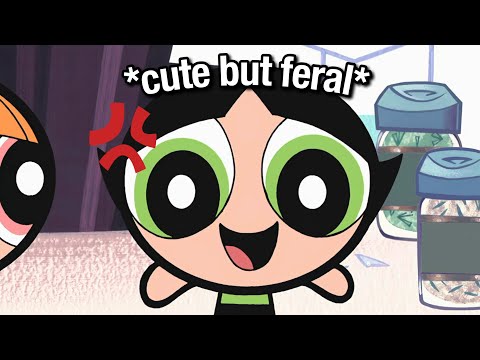 Buttercup being FERAL for 6 and a half minutes straight