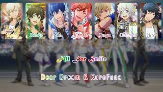 Download lagu [Dream Festival] Dear Dream - All For Smile(Romaji,Kanji,English)Full Lyrics mp3