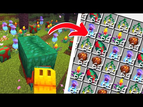 EASY Automatic Sniffer Farm For TorchFlowers and Pitcher Plants! Minecraft 1.20!