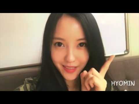 170605 Hyomin Instagram video