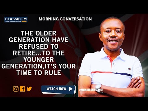 THE OLDER GENERATION HAVE REFUSED TO RETIRE...TO THE YOUNGER GENERATION,IT’S YOUR TIME TO RULE