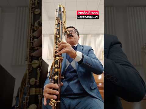 Clarone contra baixo / Irmão Elson de Paranavai Pr #claroneccb #clarone #clarineteccb #musicosccb