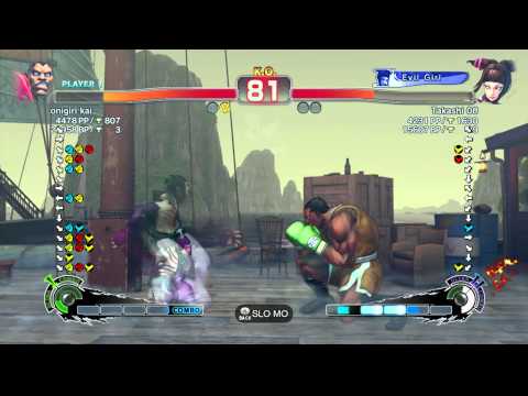 SSFIVAE~ Balrog (onigirl kai) vs.  Juri (Takashi08) HD